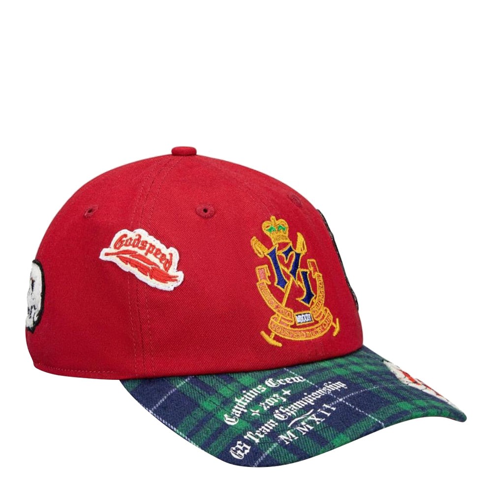 Godspeed Unisex Rugby Captains Crew Dad Hat - Red 4