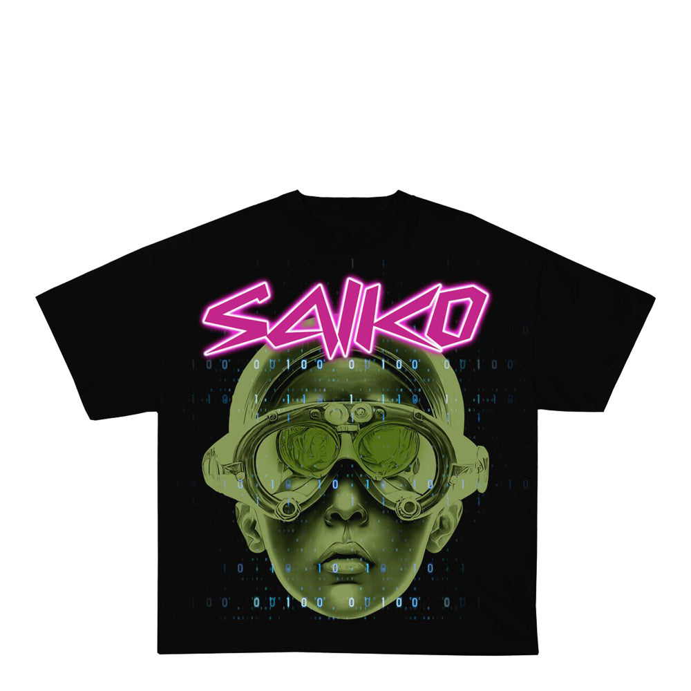 Saiko Men's Cyber Tour Tee - Black 1