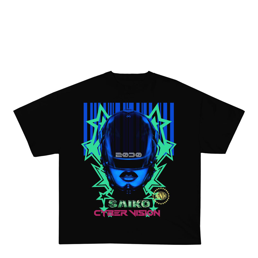 Saiko Men's Star Girl Tee - Black 1
