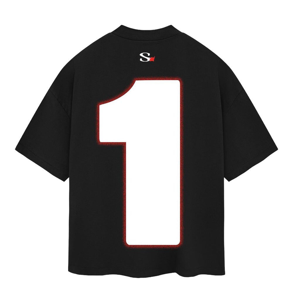 Saiko Men's Munber One Tee - Black 2