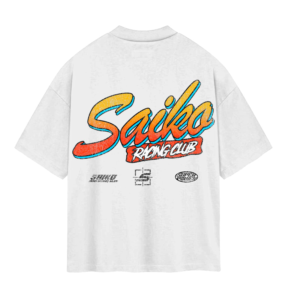Saiko Men's Hot & Fast Tee - White 2