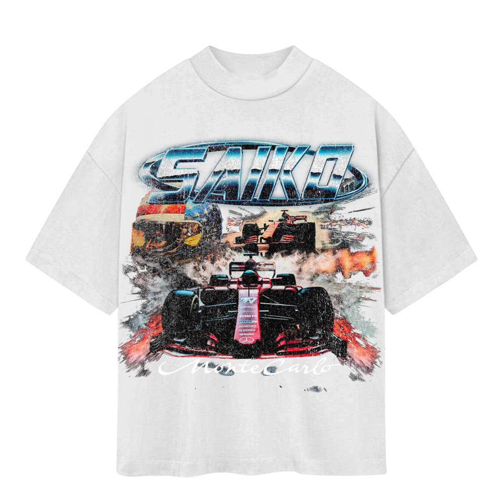 Saiko Men's Monte Carlo Tee - White 2