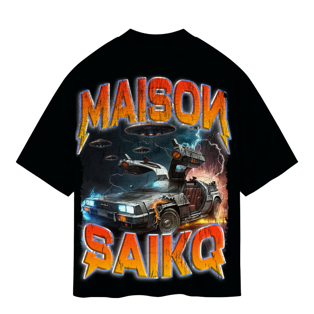 Saiko Men's Lost In The Future Tee - Black – City Jeans