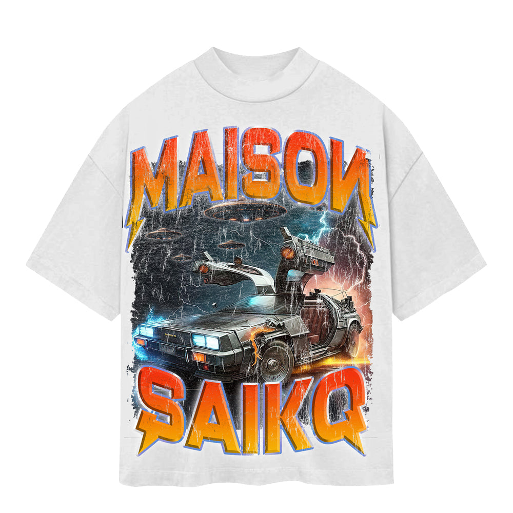 Saiko Men's Lost In The Future Tee - White – City Jeans