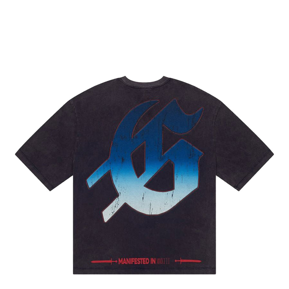 Godspeed Endzone T-Shirt - Navy Wash 2