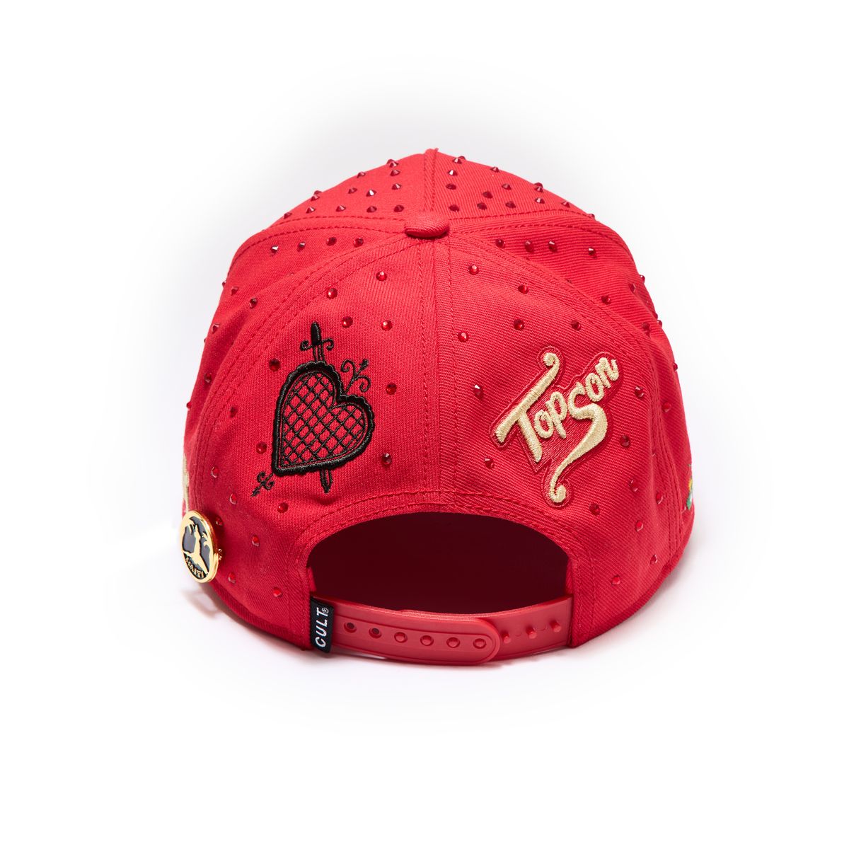 Men's Cult Of Individuality Topson Trucker Hat Red 626AC-CHTOP1-red