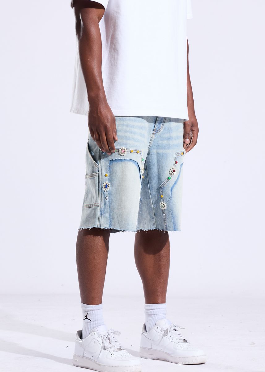 Men's Crysp Denim Lotus Wash Blue CRY-SUM26-020-BLUE