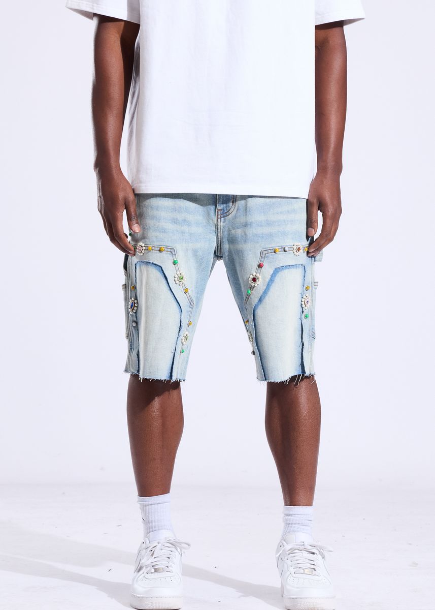 Men's Crysp Denim Lotus Wash Blue CRY-SUM26-020-BLUE
