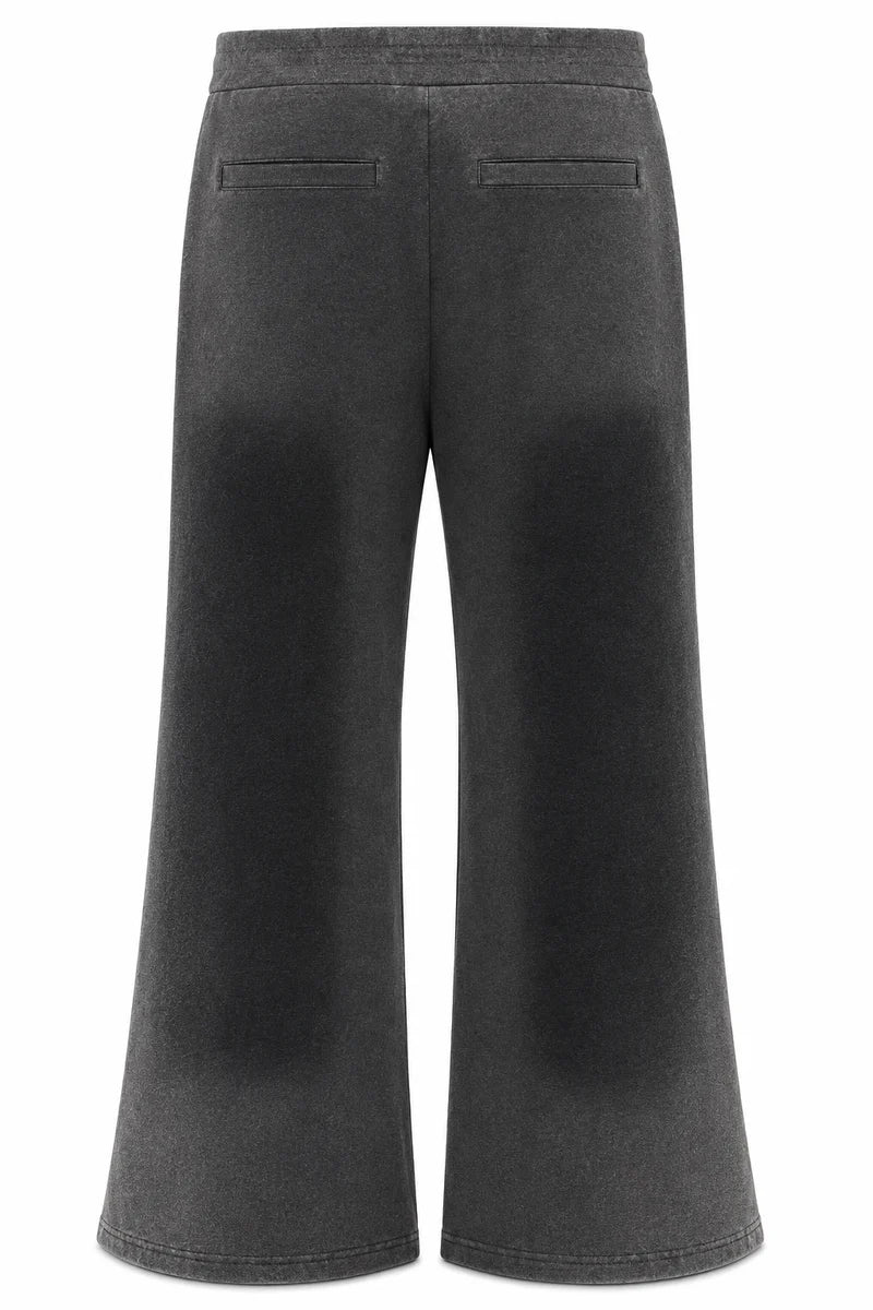 Men's Almost Someday Enemies Flare Sweatpants Black as-holiday26-043-blk