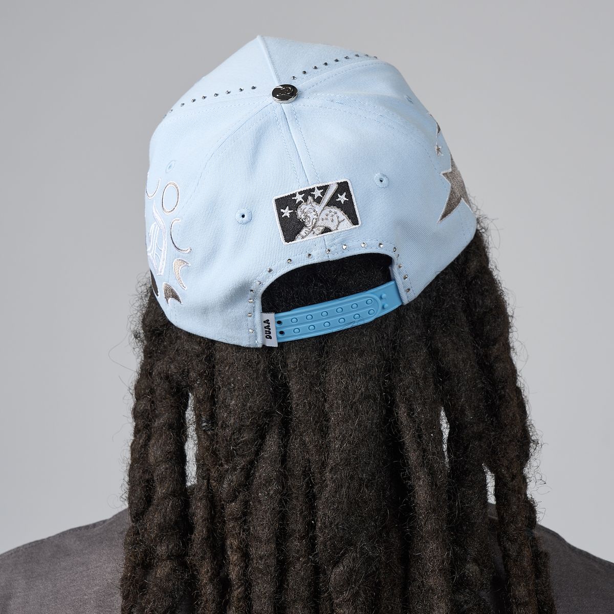 Men's Duaa Breeze Blue Snapback Hat breezehat-blue