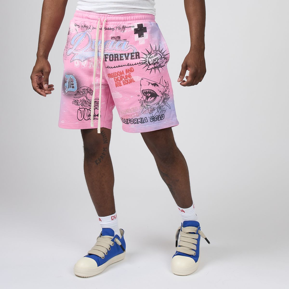 Men's Duaa Cloud Sweat Short Pink cloudsht-pink