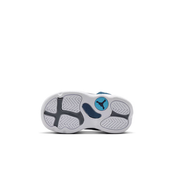 Toddler Air Jordan 13 Retro Flint Navy/University Blue-Flint Grey-White DJ3004-400