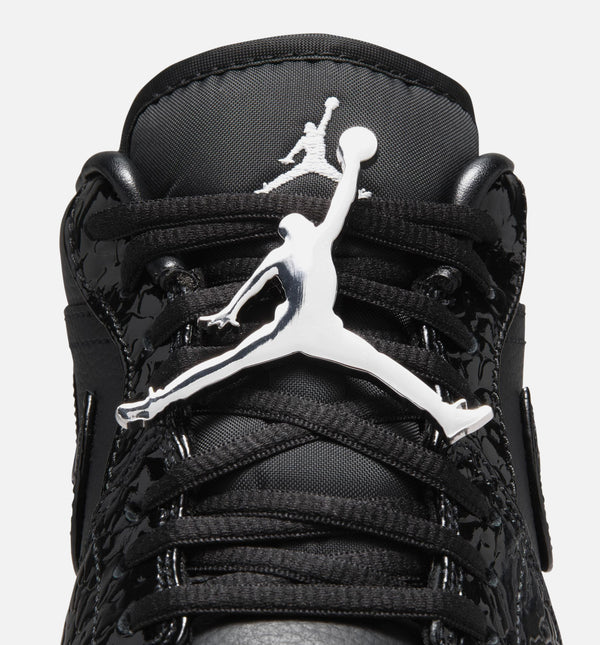Women's Air Jordan 1 Low SE Patent Elephant Black HJ7743-010