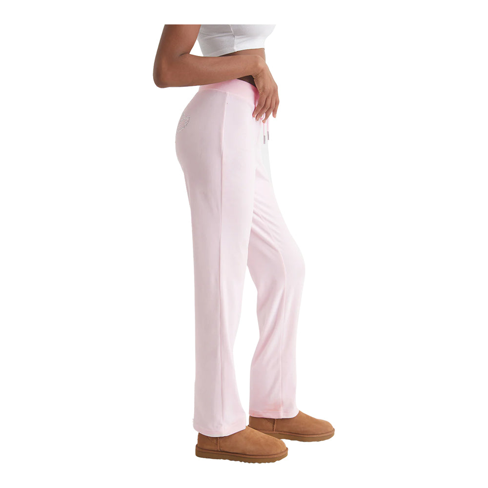 Juicy Couture Women's OG Big Bling Velour Track Pants 2