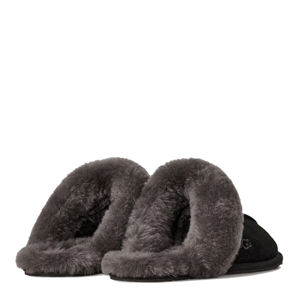 UGG Women's Scuffette II Slippers - Black & Grey 3
