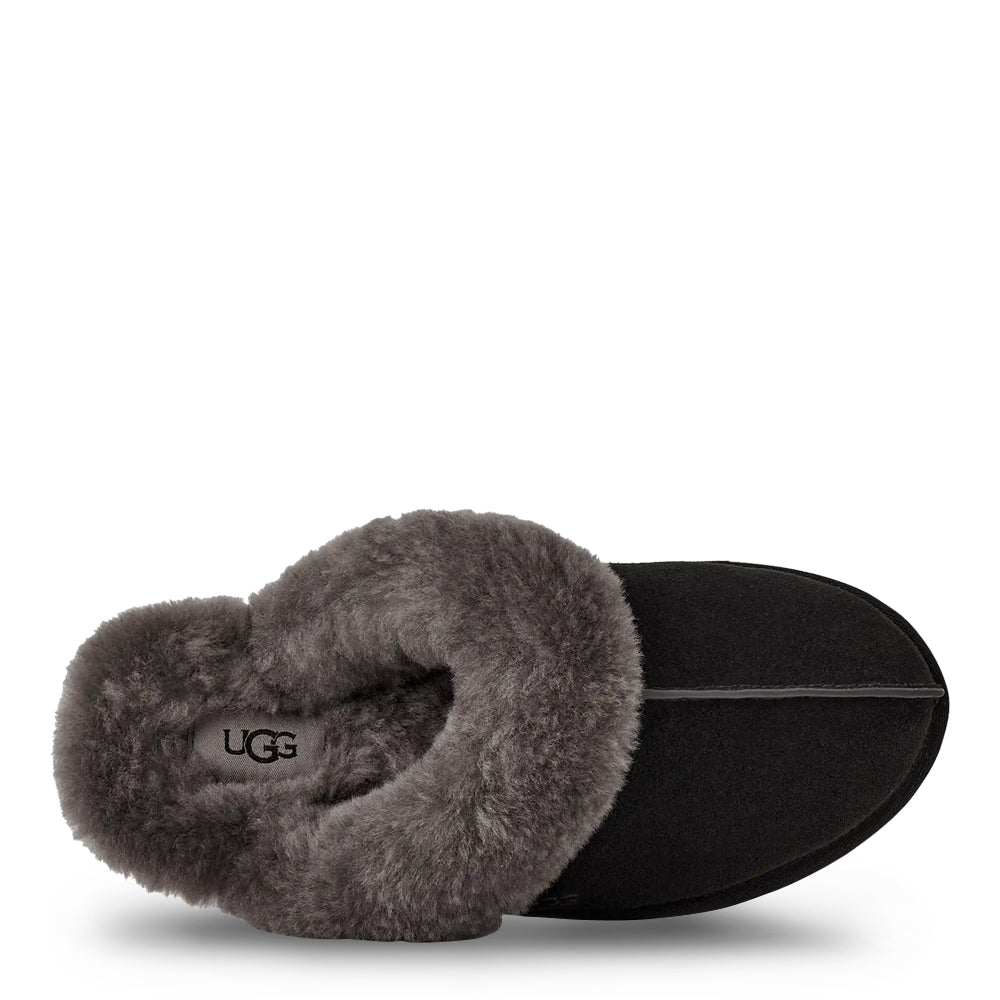UGG Women's Scuffette II Slippers - Black & Grey 5