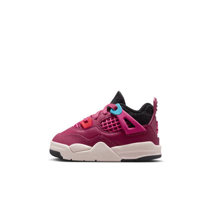 Toddler Air Jordan 4 Retro Sweet Beet Sweet Beet/Desert Pink-Off Noir-Chalk-University Red-Baltic Blue IO2830-600