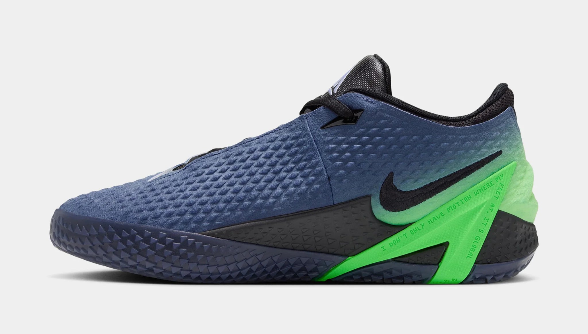 Men's Nike Ja 4 Nightmare Obsidian/Black/Voltage Green/Metallic Silver IM4135-405