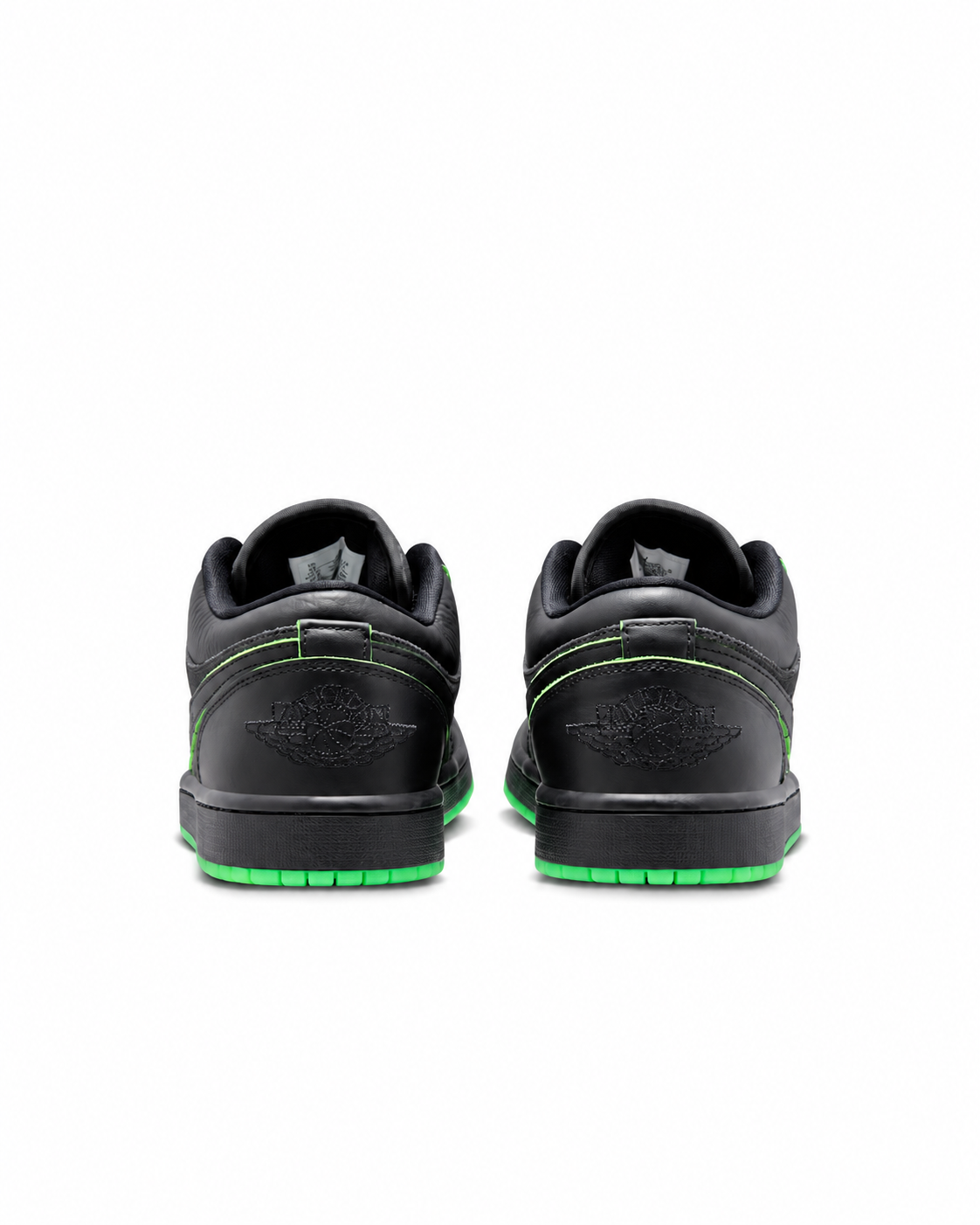 Men's Air Jordan 1 Low SE Black/Scream Green/Dark Smoke Grey/Black IQ5494-001