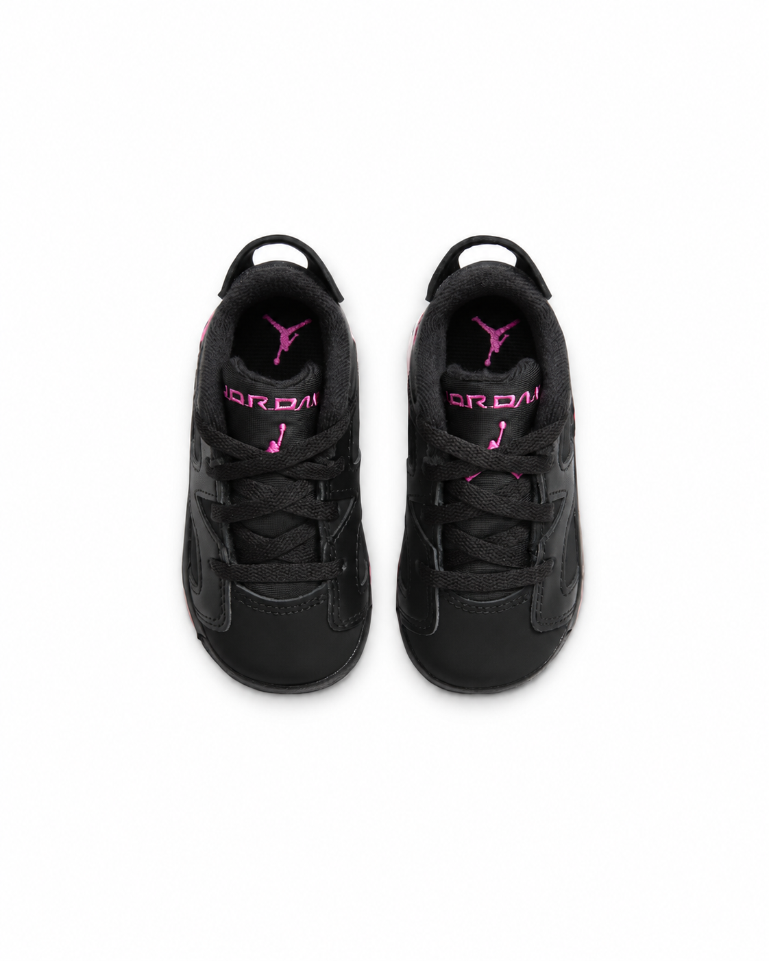 Toddler Air Jordan 6 Retro Low Black/Pink Foam/Laser Fuchsia IQ5607-001