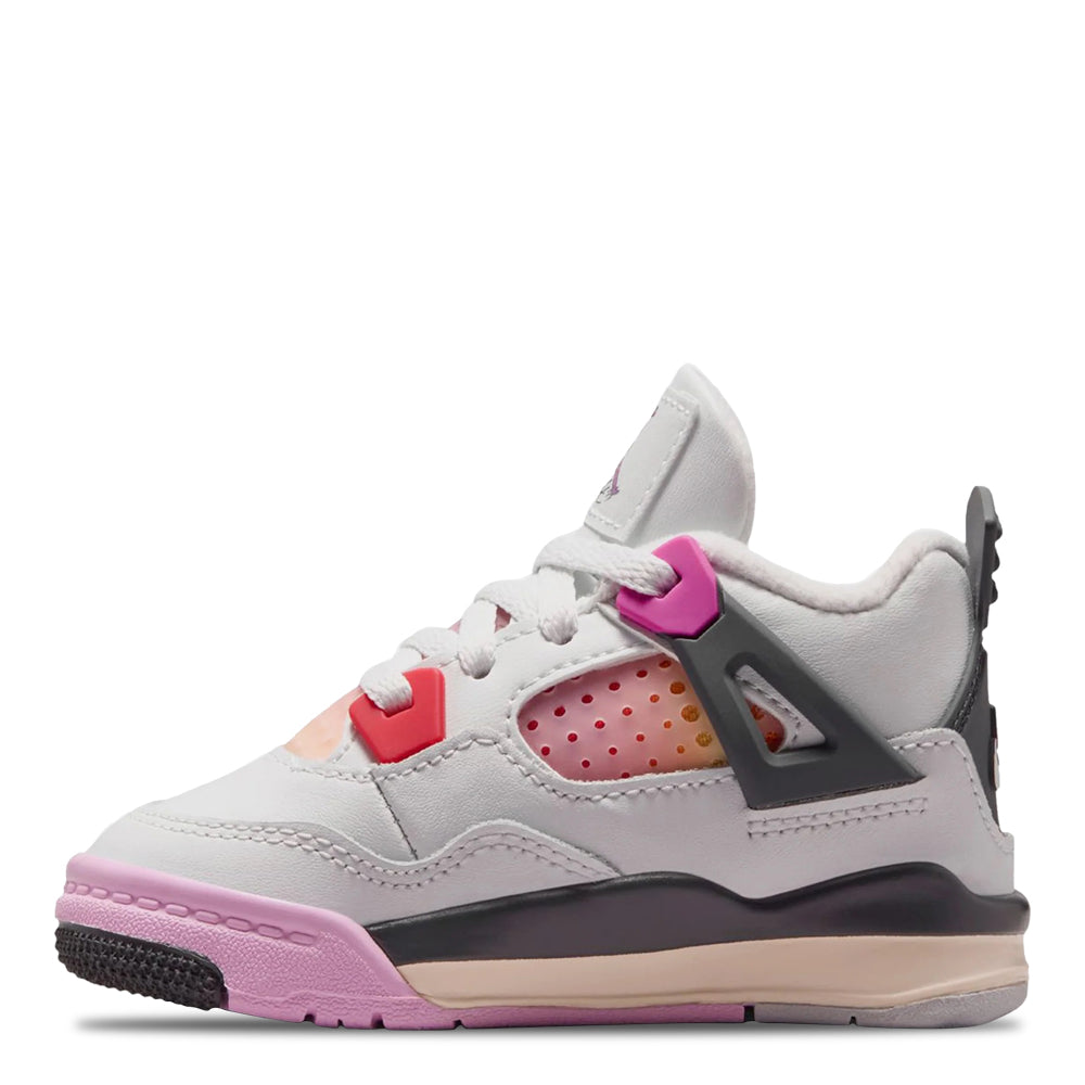 Toddler Air Jordan 4 Retro Comic Off White/Anthracite/Neutral Grey/Fire Pink/Light Arctic Pink/Muslin IO2364-100