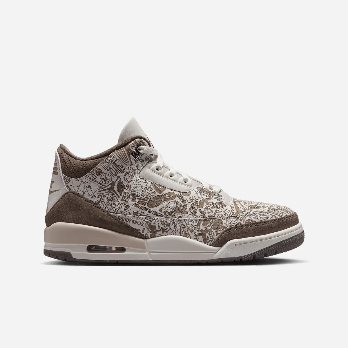 Men's Air Jordan 3 Retro Laser Phantom/University Red/Palomino/Sail JA1369-001
