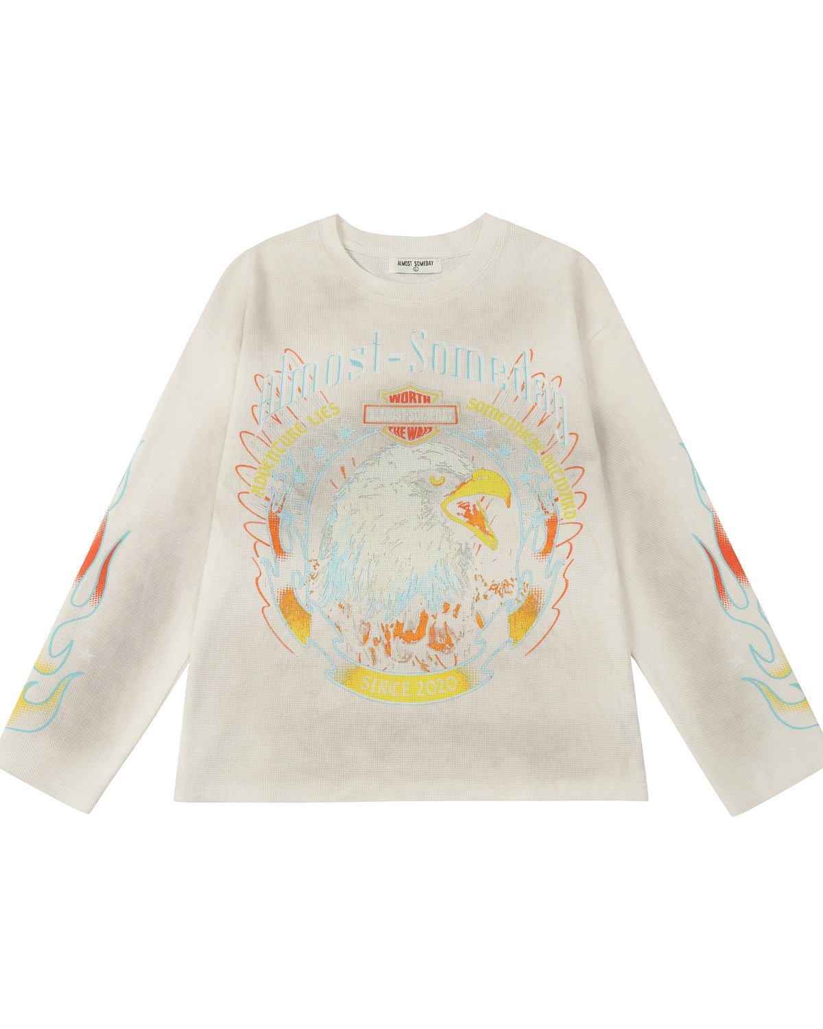 Men's Almost Sunday Outward LS Thermal White outward059-drtwh