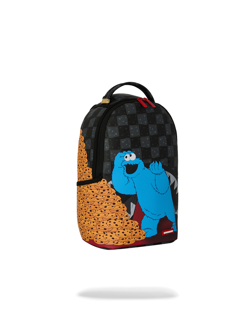 Sprayground Sesame Street Cookie Monster Curtain Mini Backpack