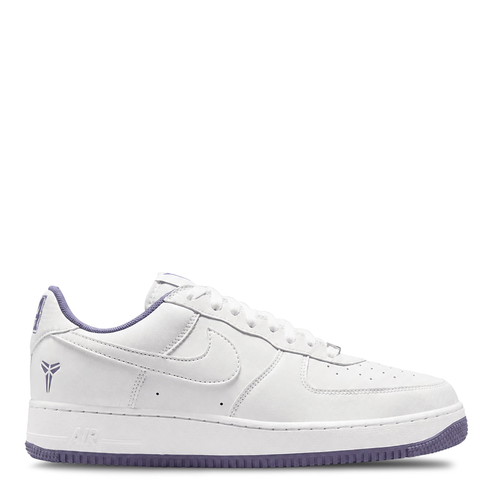 Men's Nike Kobe Air Force 1 Low Purple/Summit White IB0018-102