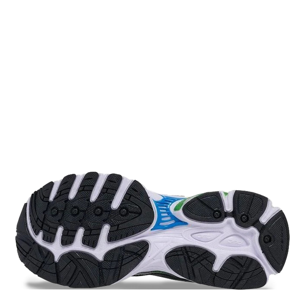 Saucony Kid's Omni 9 Kdz - Green & Silver 6