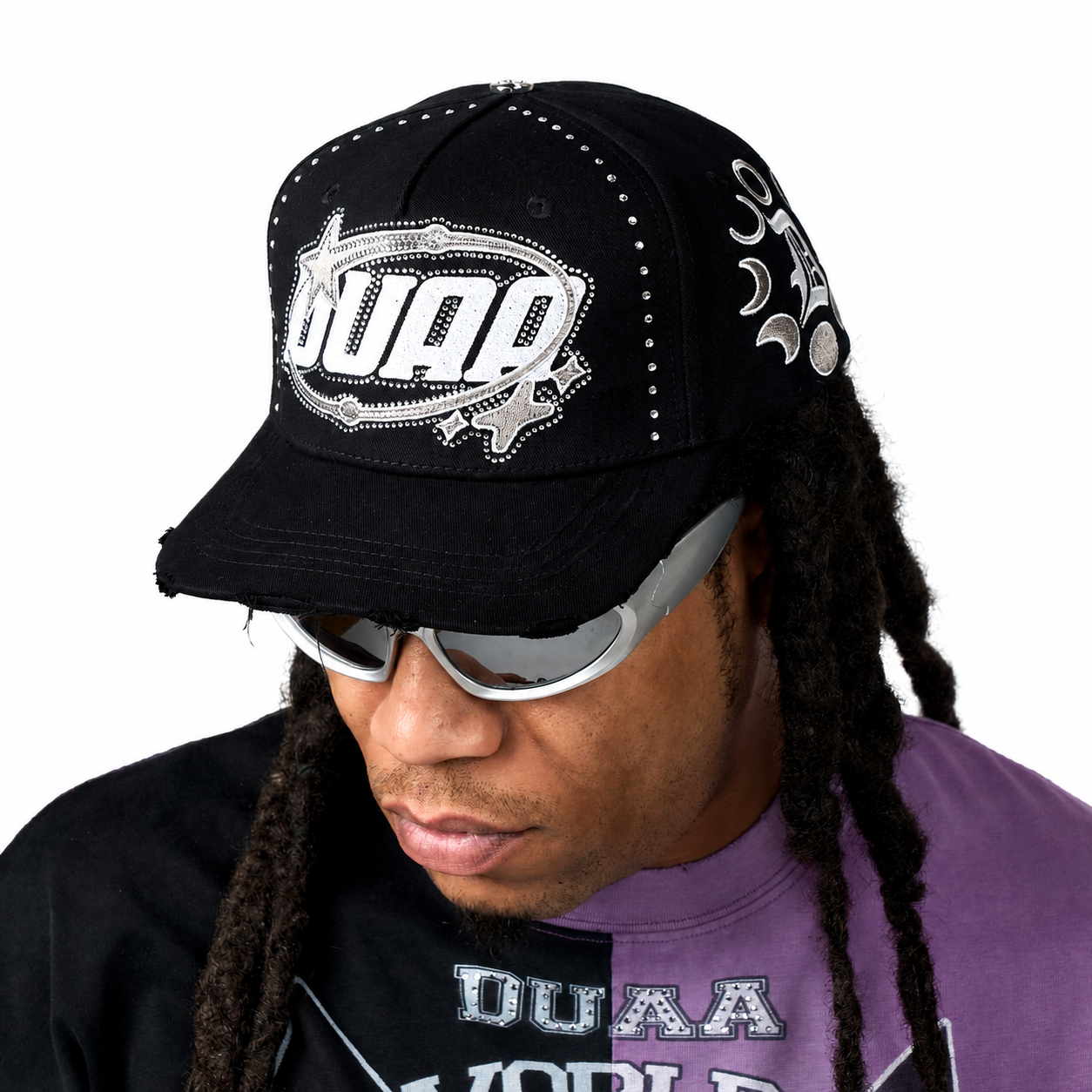 Men's Duaa Onyx Snapback Hat Black onyxhat-blk