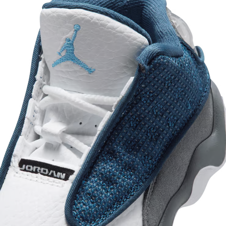 Toddler Air Jordan 13 Retro Flint Navy/University Blue-Flint Grey-White DJ3004-400