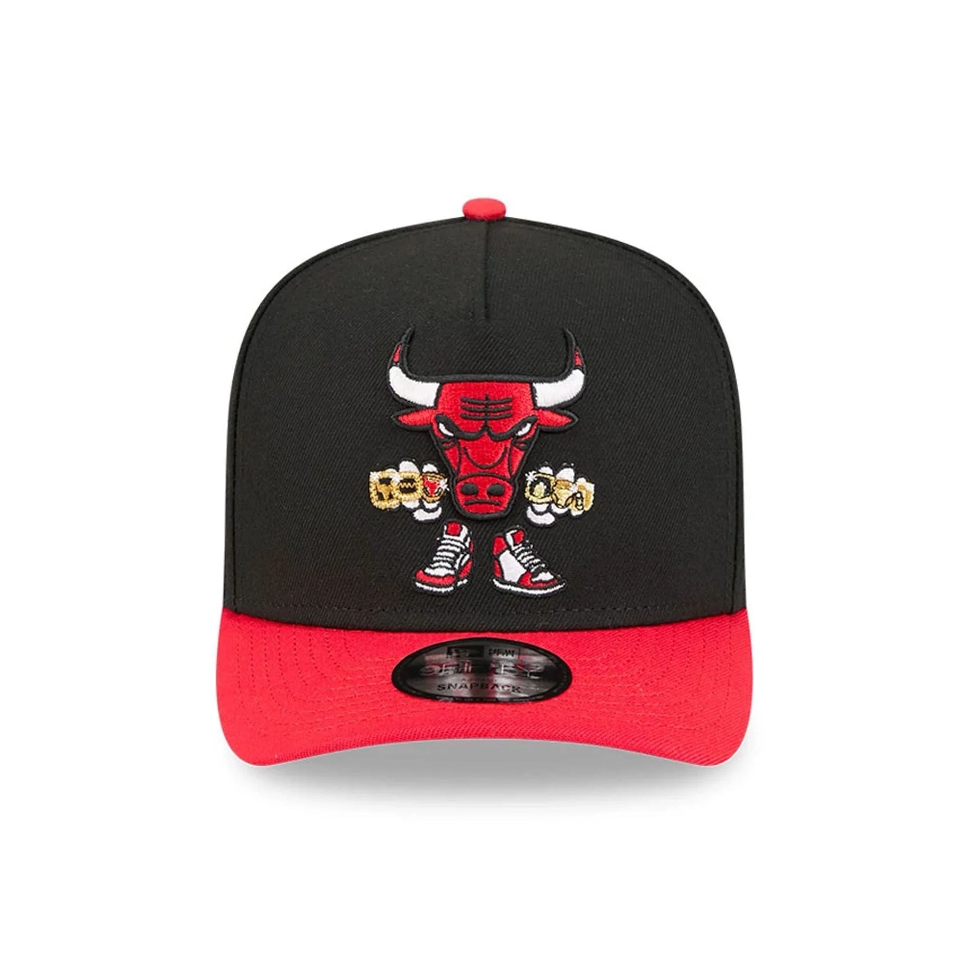 New Era Chicago Bulls "Injection Cartoon" 9FIFTY A-Frame Snapback Hat 2
