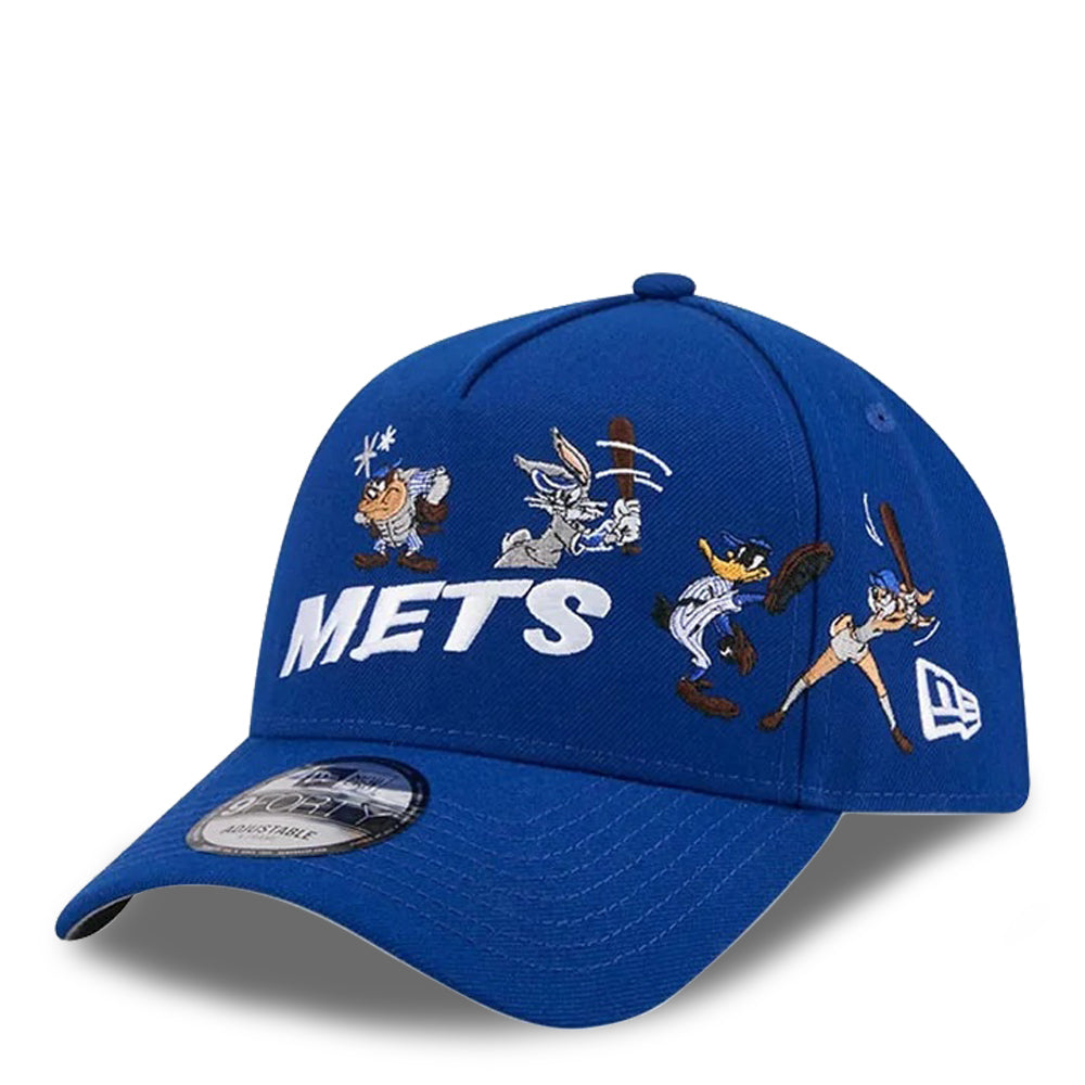 New Era New York Mets MLB X Looney Tunes Blue 9FORTY A-Frame Adjustable Cap