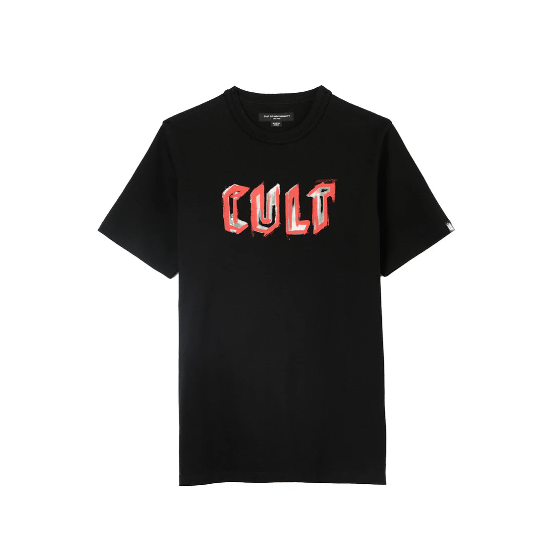 Cult of Individuality Heavyweight Men's T-Shirt - "Painter Logo" - Black 4