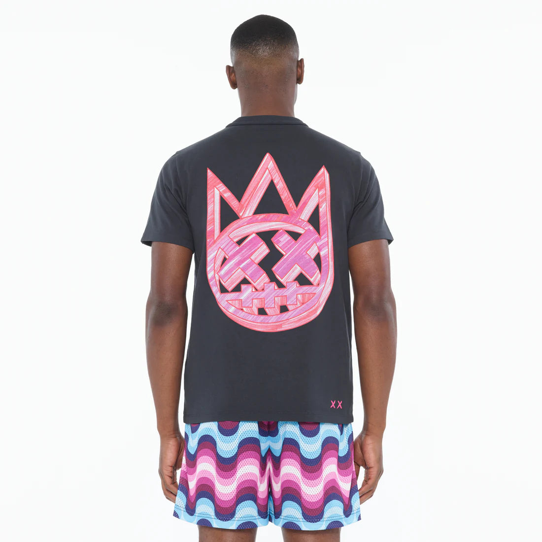 Cult of Individuality Heavyweight Men's T-Shirt - "Marker Logo" - Steel 2