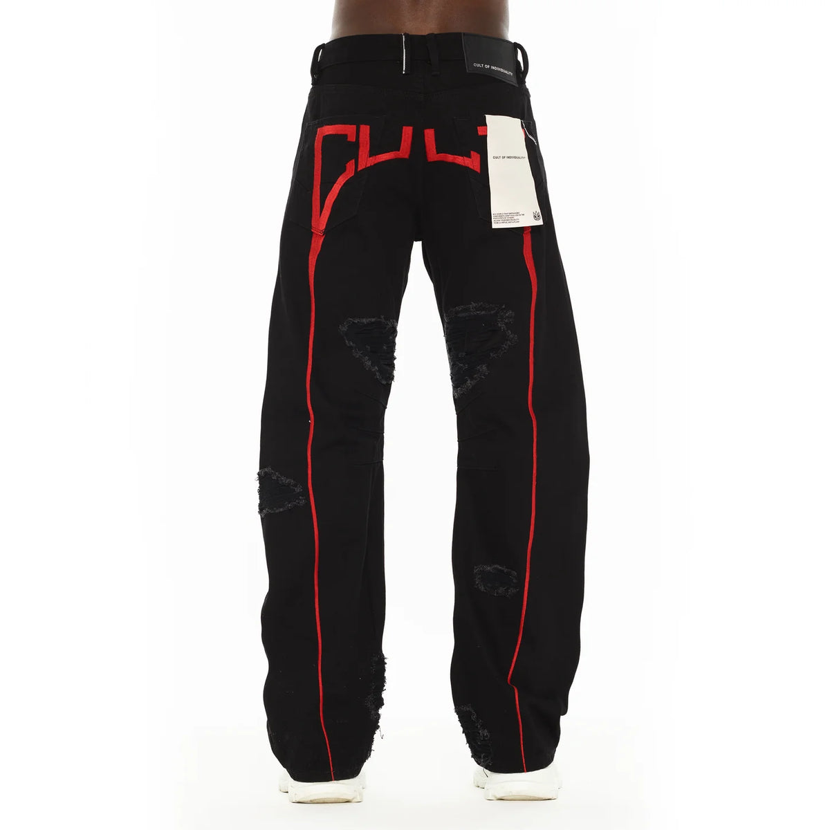 Men's Cult Of Individuality Grunge Baggy 607 Jeans in Cult