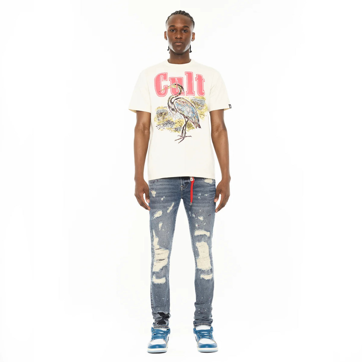 Men's Cult of Individuality Punk Super Skinny 601 Jeans in Arlo