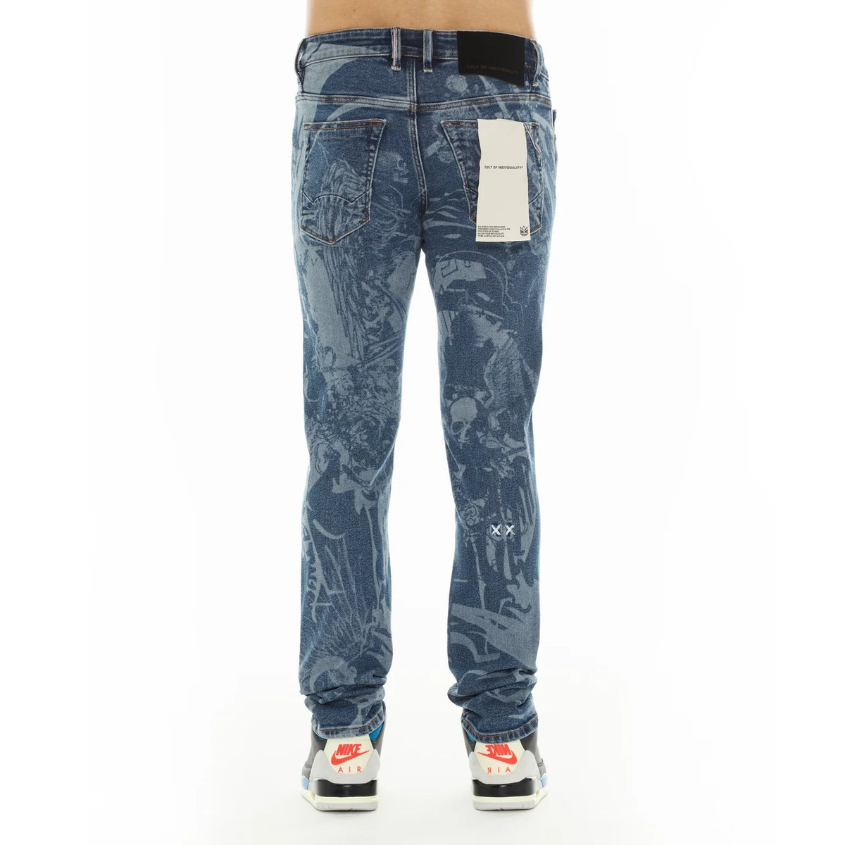 Men's Cult Of Individuality Rocker Slim 602 Jeans in Angels Laser