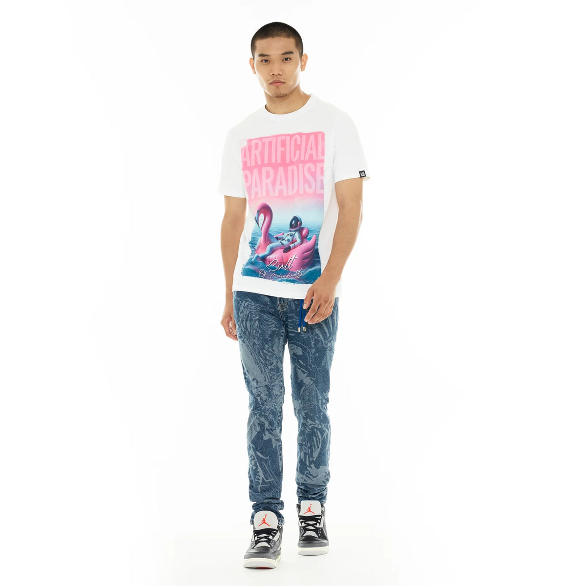 Men's Cult Of Individuality Rocker Slim 602 Jeans in Angels Laser