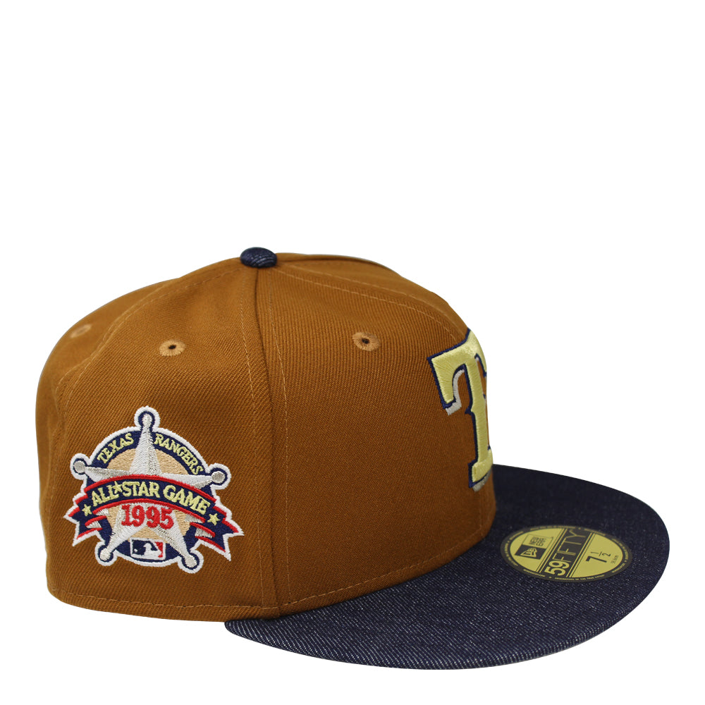 City Jeans x Yote City New Era 5950 Texas Rangers 95ASG Fitted Hat 1