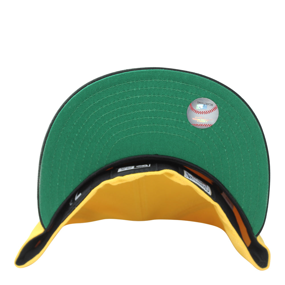 New Era 5950 Pittsburgh Pirates A Gold Fitted Hat 3