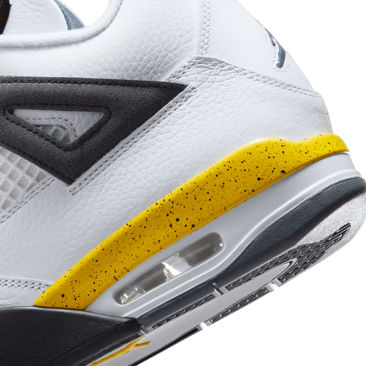 Men's Air Jordan 4 Retro Rare Air Tour Yellow White/Tour Yellow/Dark Blue Grey/Black IO2463-102