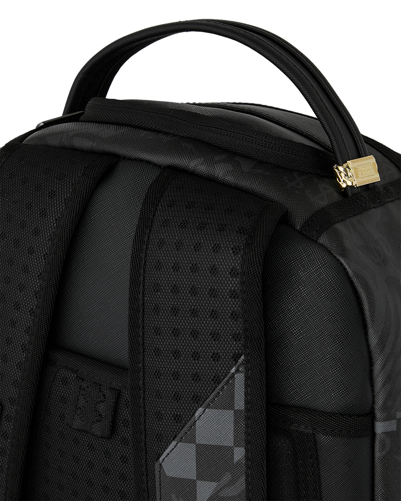 Sprayground 4AM Black & Red Shark Backpack