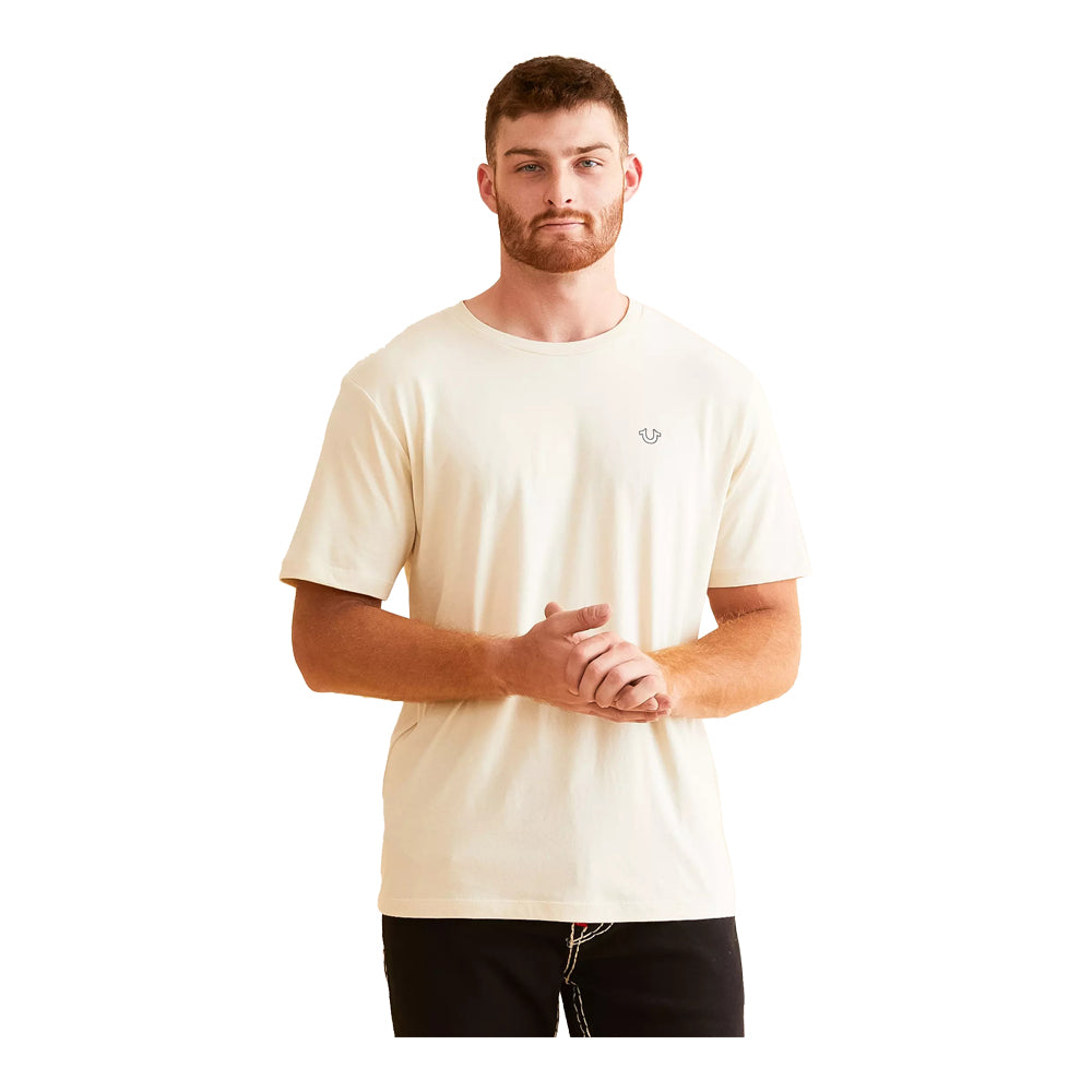 True Religion Men's Buddha Tee - Fog 1