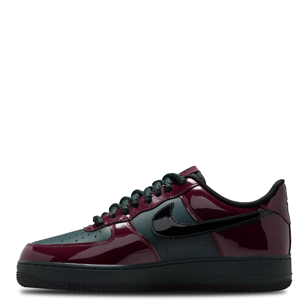 Nike Air Force 1`07 LV8 "Patent Burgundy Crush" Men's Sneakers