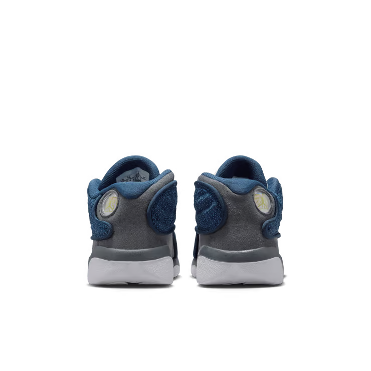 Toddler Air Jordan 13 Retro Flint Navy/University Blue-Flint Grey-White DJ3004-400