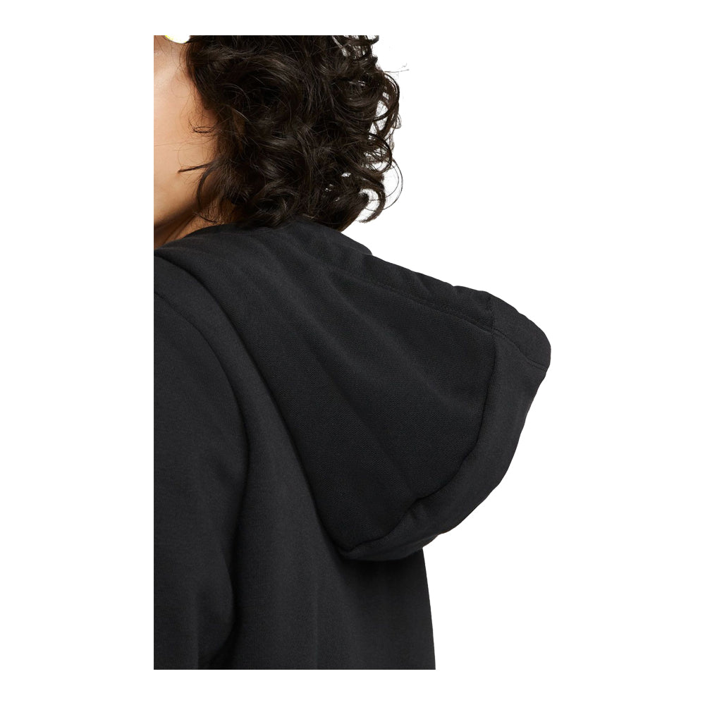 Women's Nike Sportswear Club Fleece Full Zip Black/White DQ5471-010