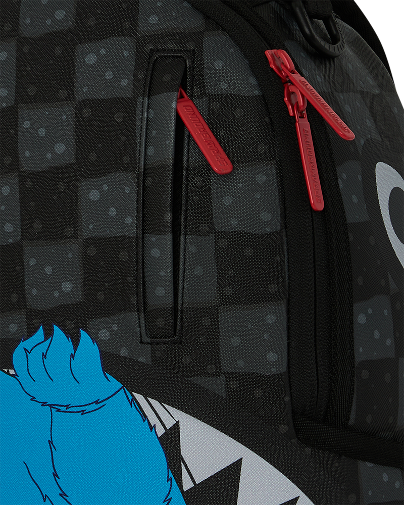 Sprayground Sesame Street Cookie Monster Curtain Mini Backpack