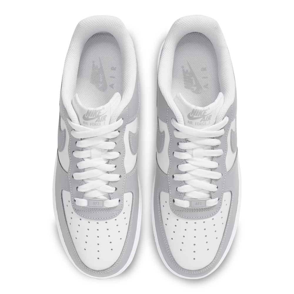 Nike Men's Air Force 1 07 - White & Light Smoke Grey 5